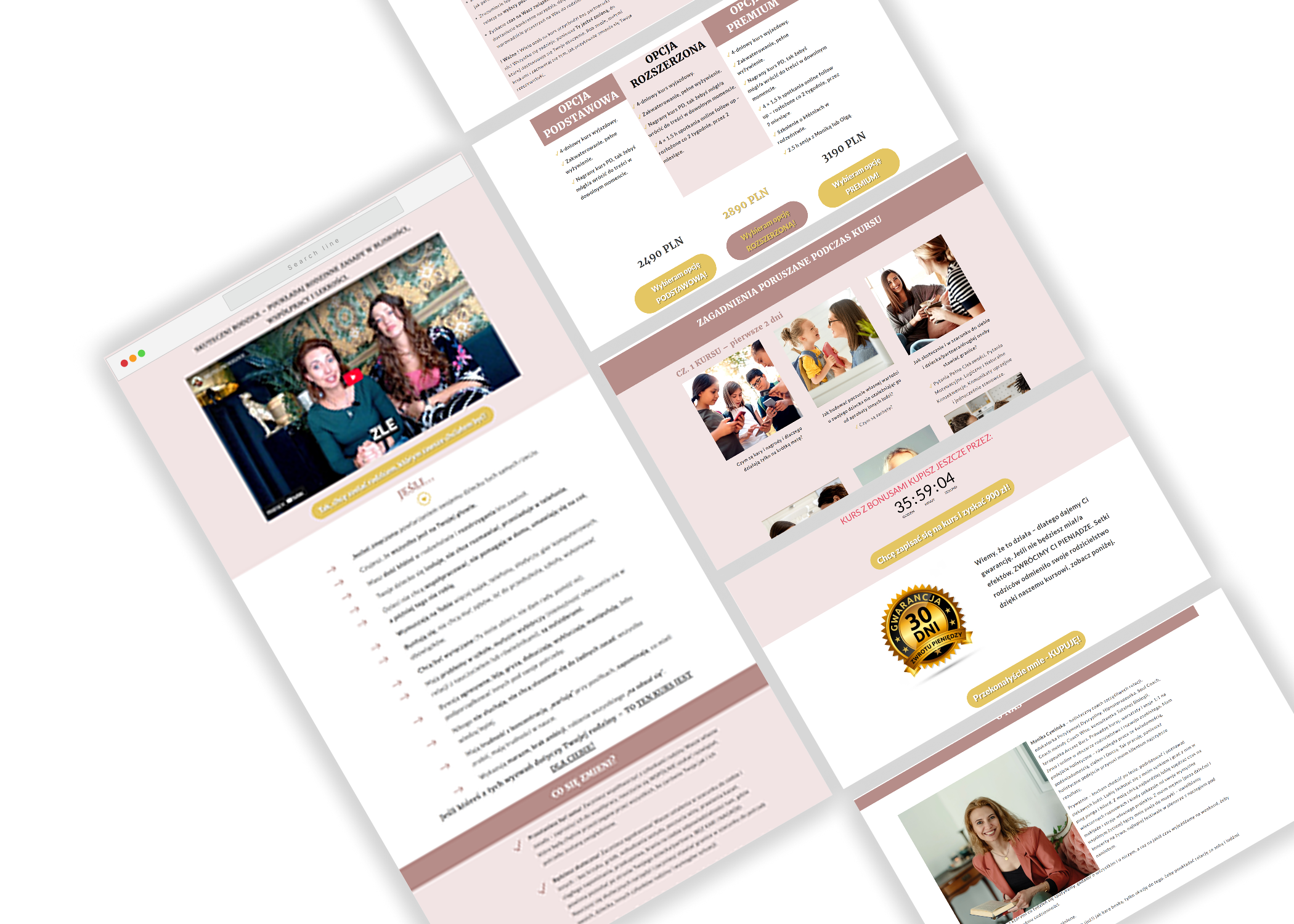 Lekki Biznes Online Landing page