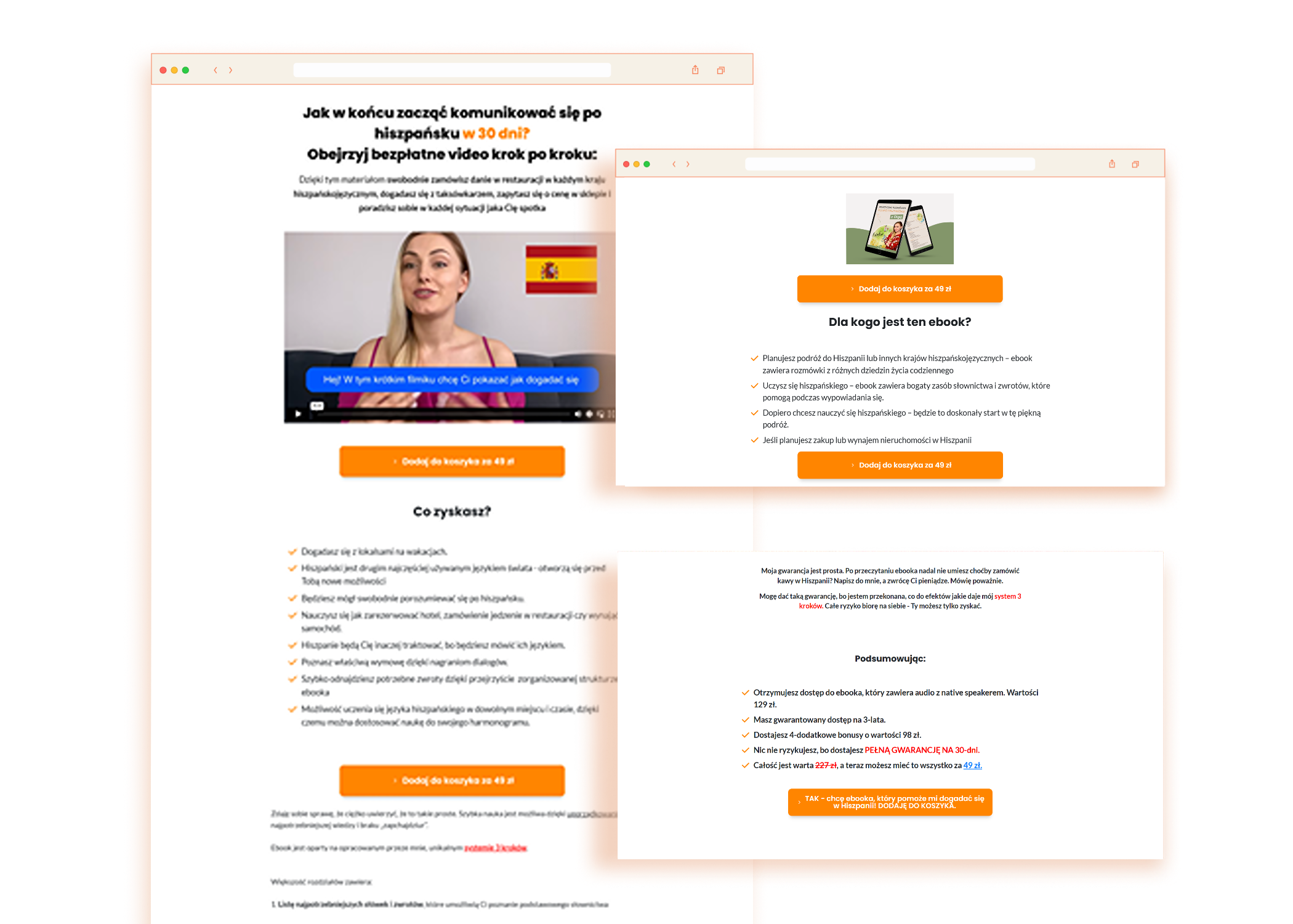 Lekki Biznes Online Sales page