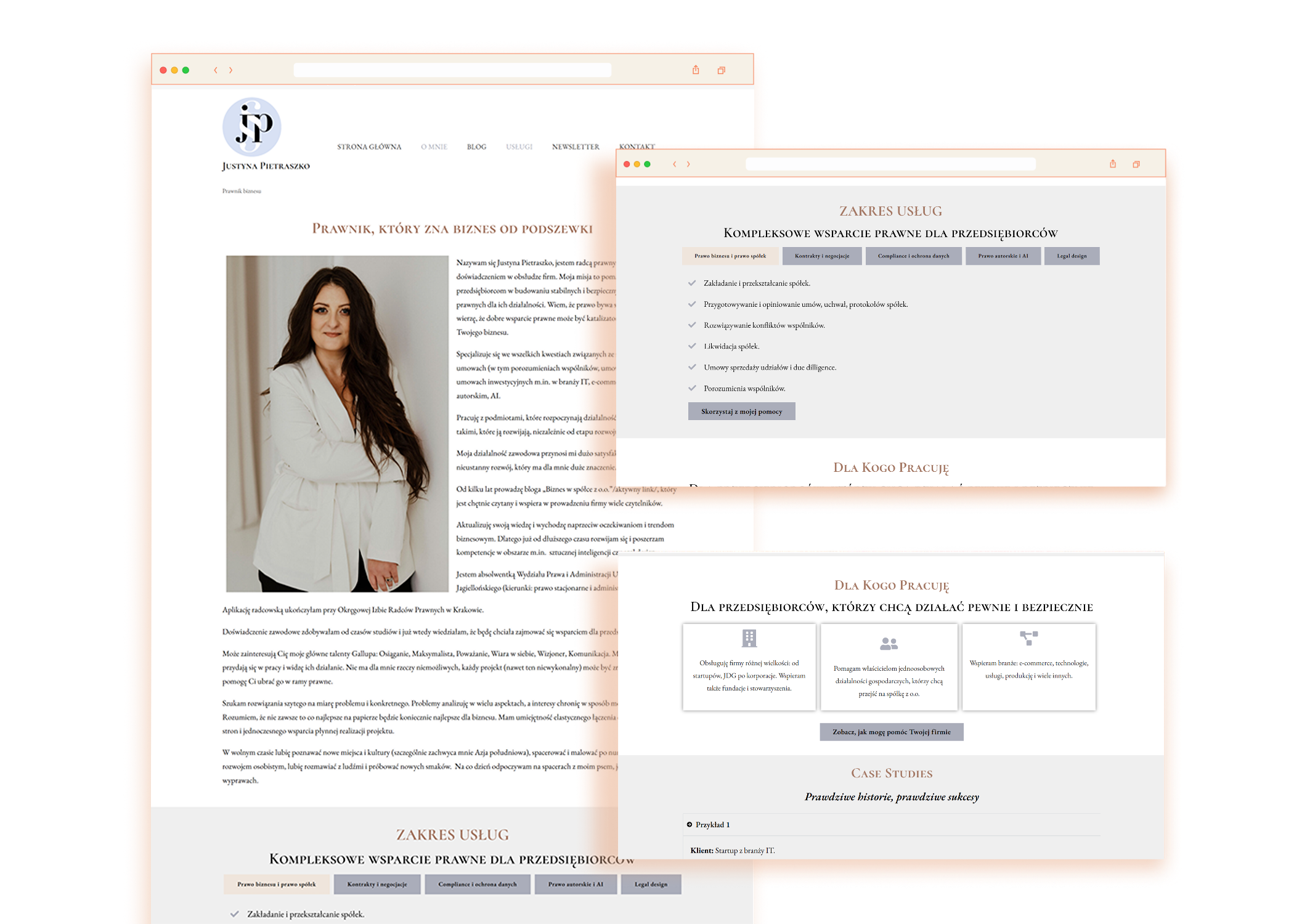 Lekki Biznes Online strona internetowa